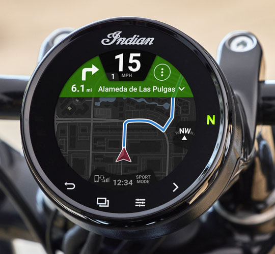 4" Ride Command Érintőképernyő